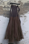Marc Le Bihan 21908 Shrink Silk Ballet Dress Flat Shoulder Series Triple Gauze Skin-friendly MLB-21908-MOKA 24 New Colors